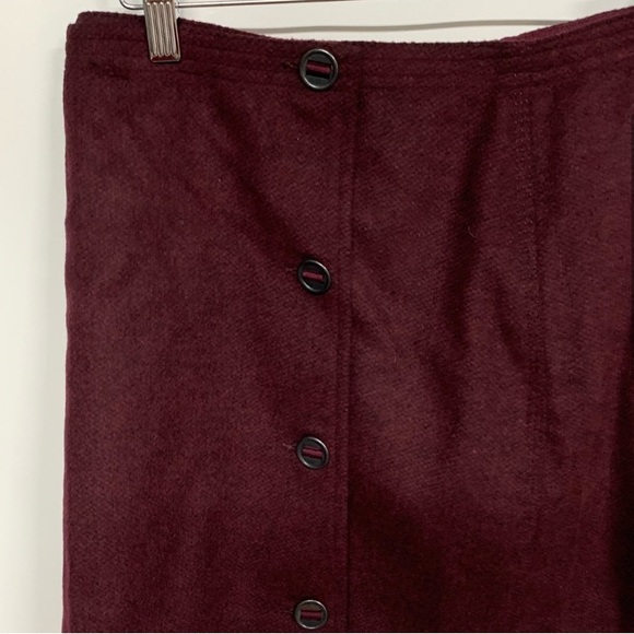 prAna | Wooly Bully Skirt in Black Plum 4 NEW - Picture 1 of 3